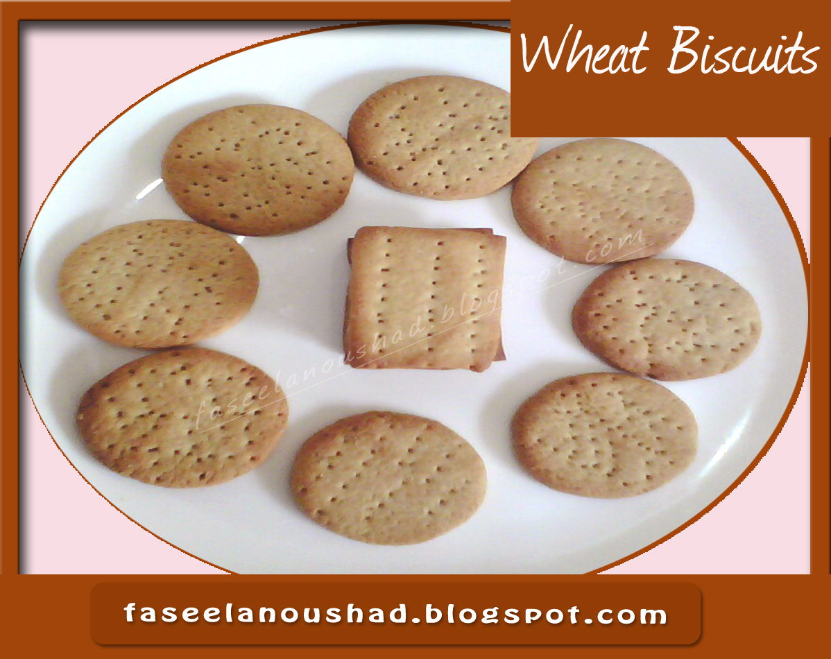 GOOD FOOD ENDS WITH GOOD TALK Wheat Biscuits