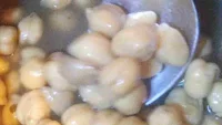 Boiled chole (chickpeas) for chole(chickpeas) recipe