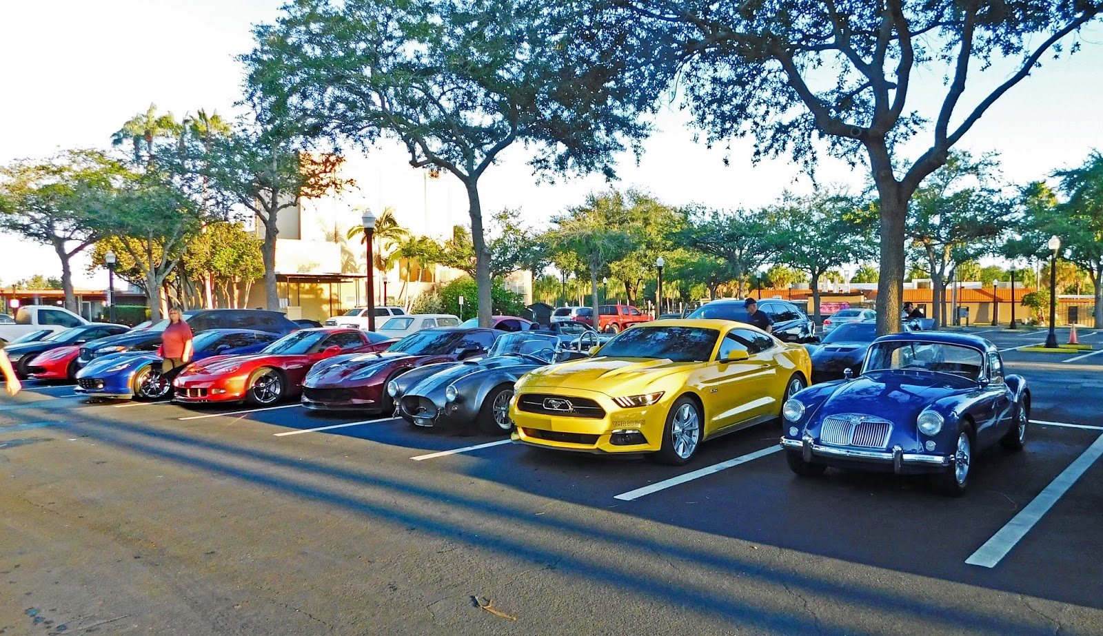 Moore Classic and Fast Automobiles Road Rallye Lake Mirror Classic