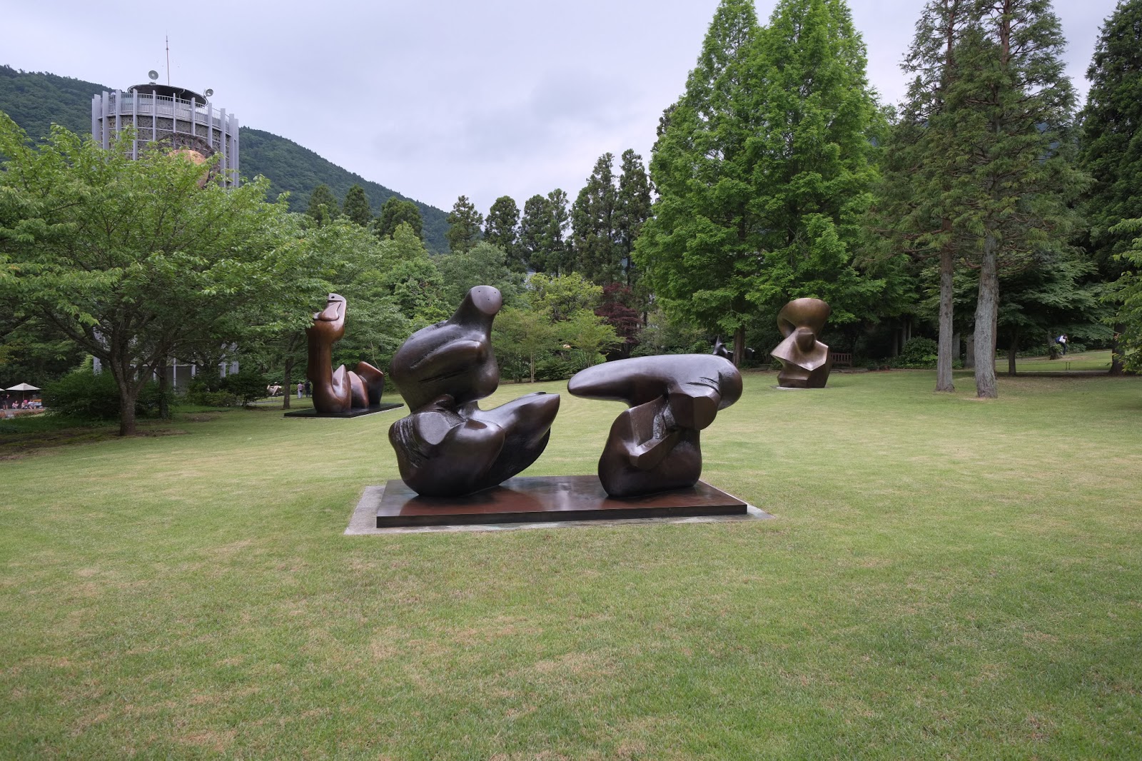 Jaywalking in Kyoto Hakone Outdoor Museum Sculpture Garden