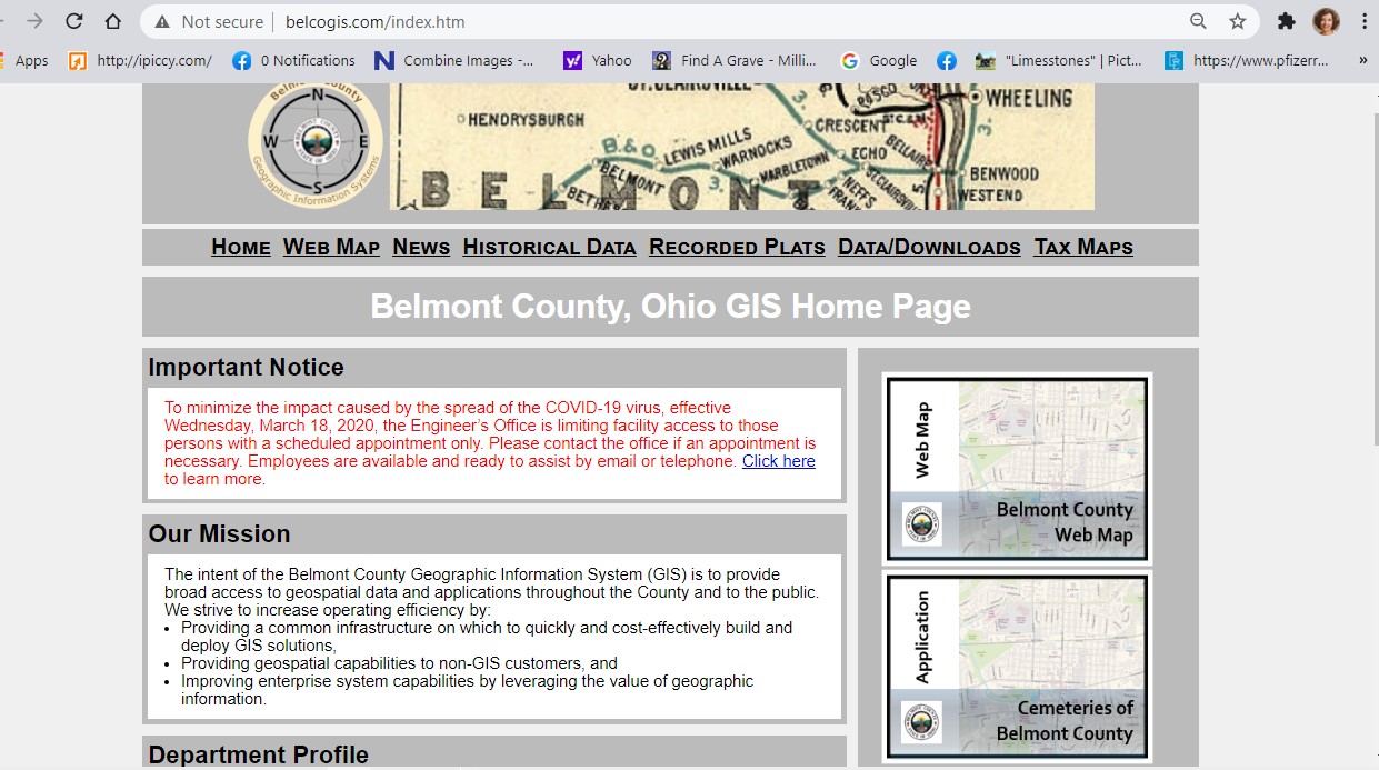 Belmont County Gis Oh Exploring Almost Forgotten Gravesites In The Great State Of Ohio: 2020