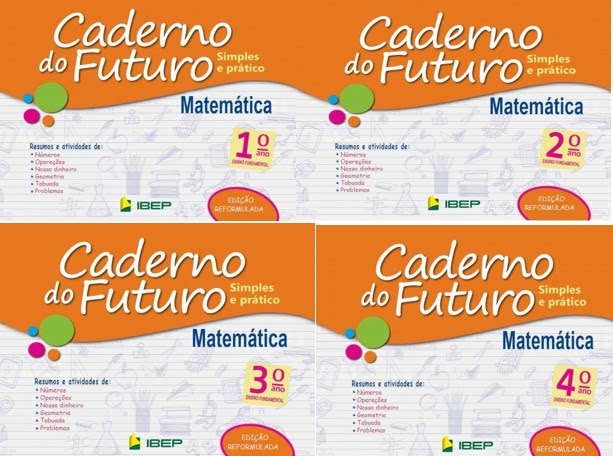 Semear Educação : Caderno do Futuro - Matemática 1º, 2º, 3º, 4º, 5º