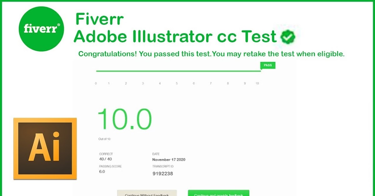 Fiverr Adobe Illustrator Test Answers 2021 - Fiverr Adobe Illustrator
