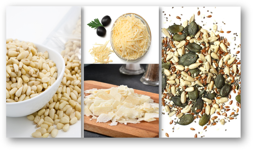 CHEF Q 4 parts of Salad as The Structure in Salad Creation