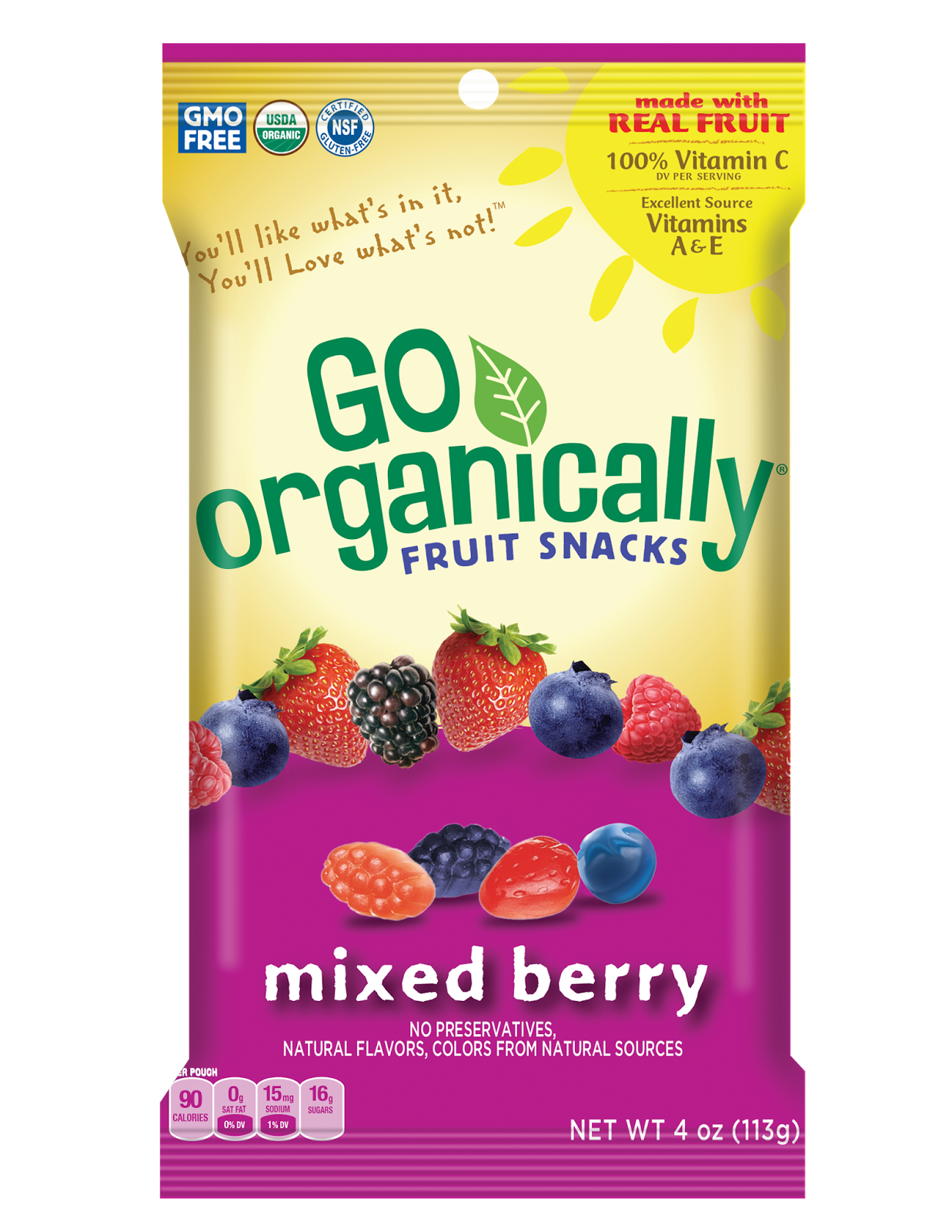 Heck Of A Bunch Go Organically Fruit Snacks Perfect for OnTheGo