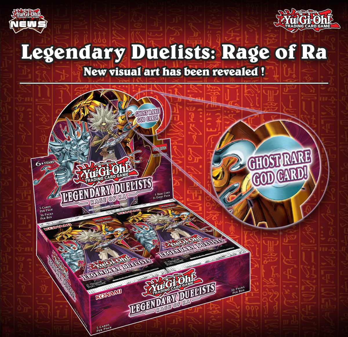 Σε κυκλοφορία η νέα συλλογή της ΚΟΝΑΜΙ (Legendary Duelists Rage Of Ra