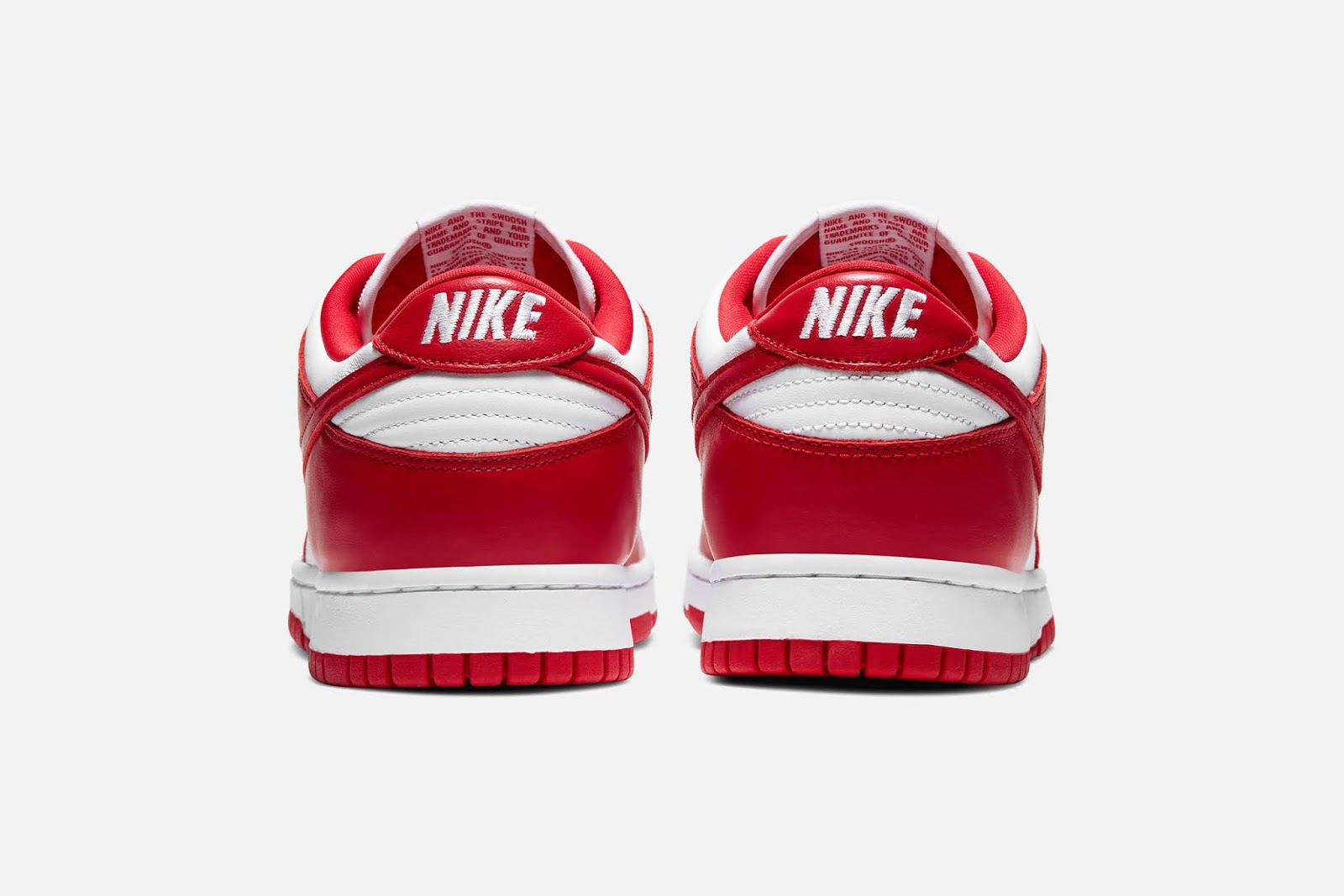 dunk nike red