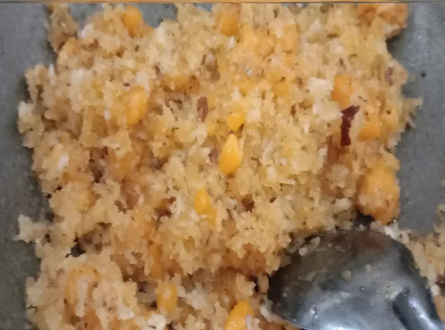 Coconut-Jaggery-Mixing Coconut-Jaggery-Mixing