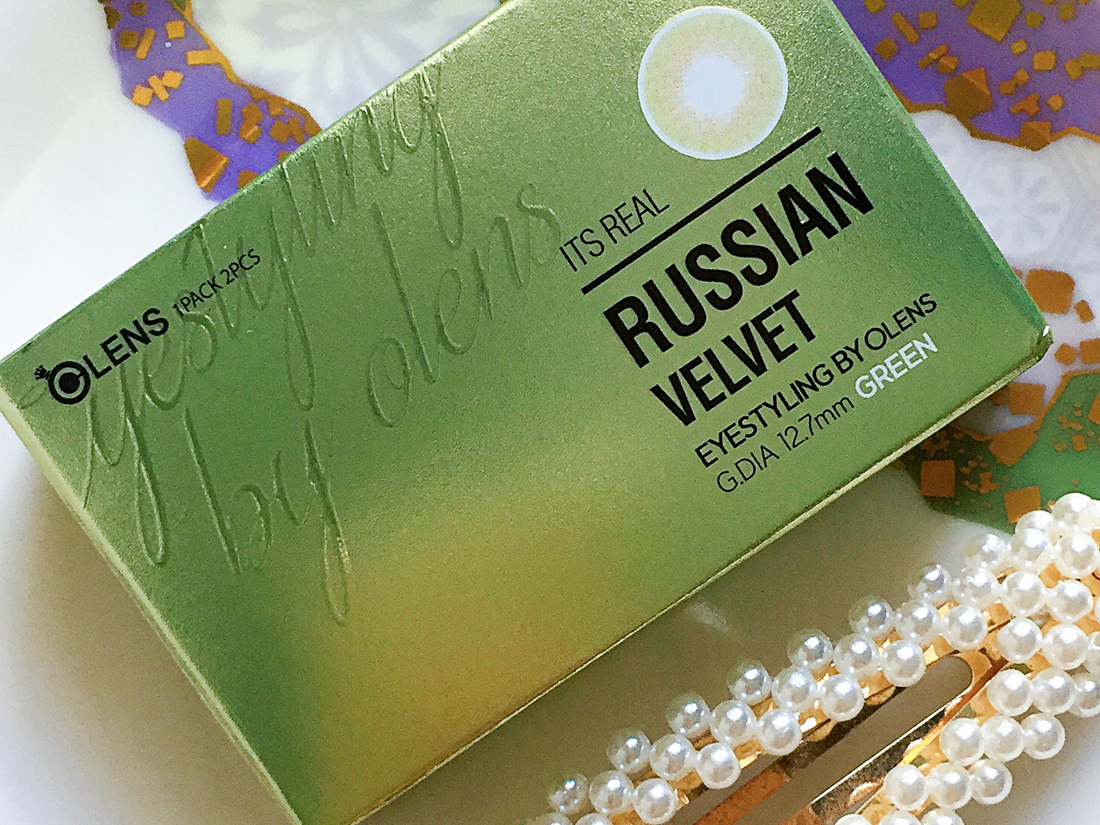 OLENS Russian Velvet Contact Lens Review | chainyan.co