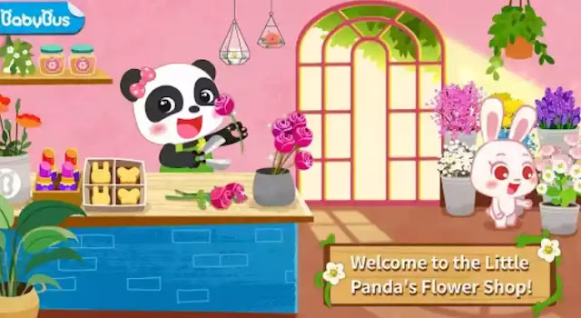 games anak perempuan terbaru little panda fashion flower diy