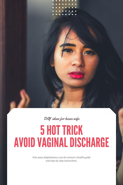 how to overcome from vaginal discharge.