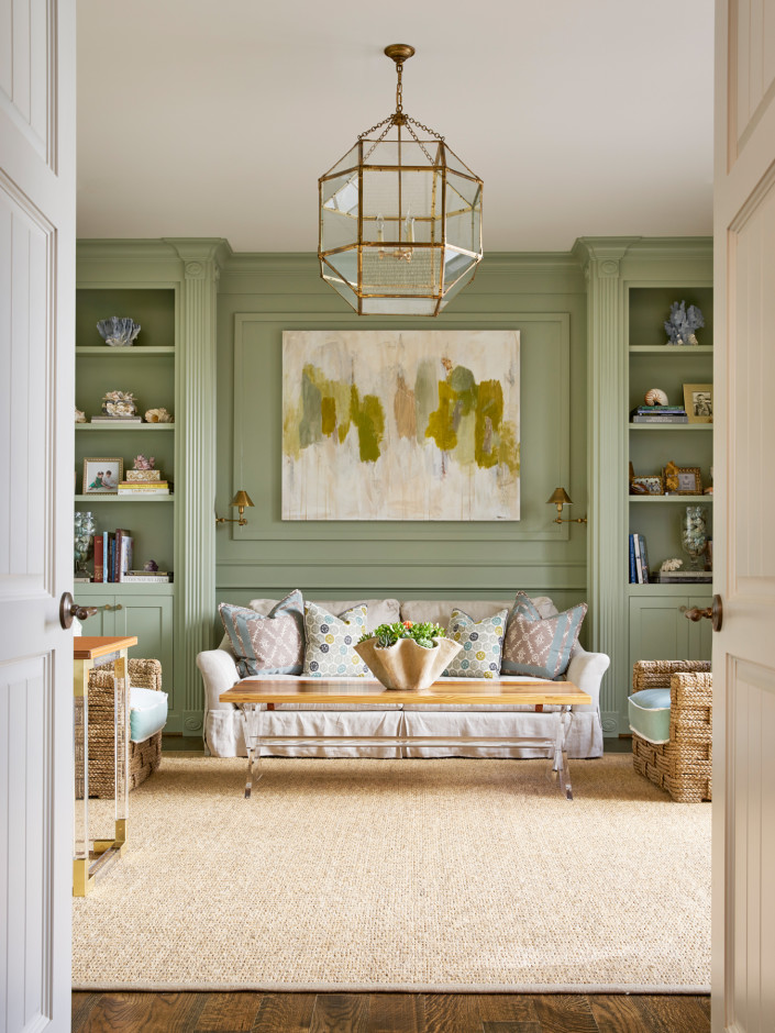 ADDING ARCHITECTURE TO A LONG ROOM design indulgence