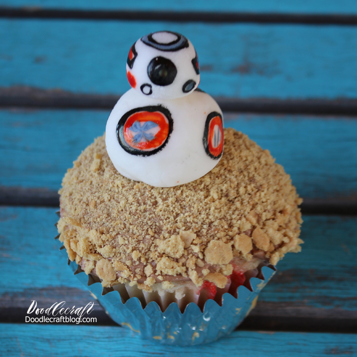 Star Wars Cupcake Toppers DIY Tutorial with Printable - Sweet Party Place