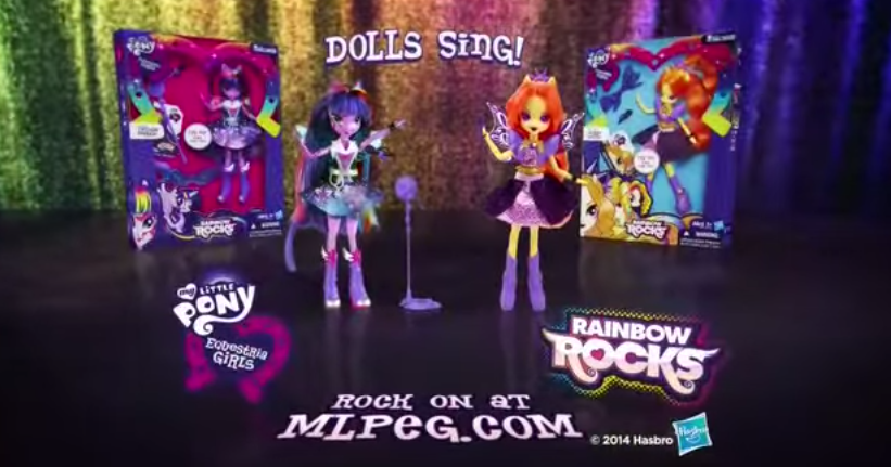 New Equestria Girls Rainbow Rocks Commercial