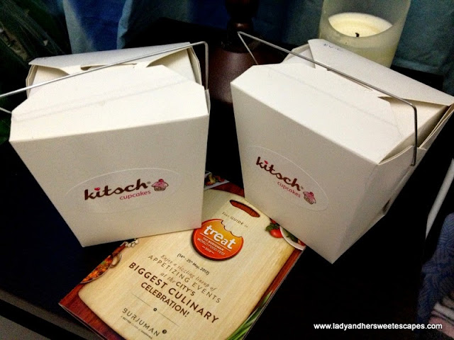 kitsch cupcakes take away box