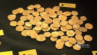 Клад невероятно редких золотых монет, оценен в £3,700,000 млн. фунтов стерлингов...