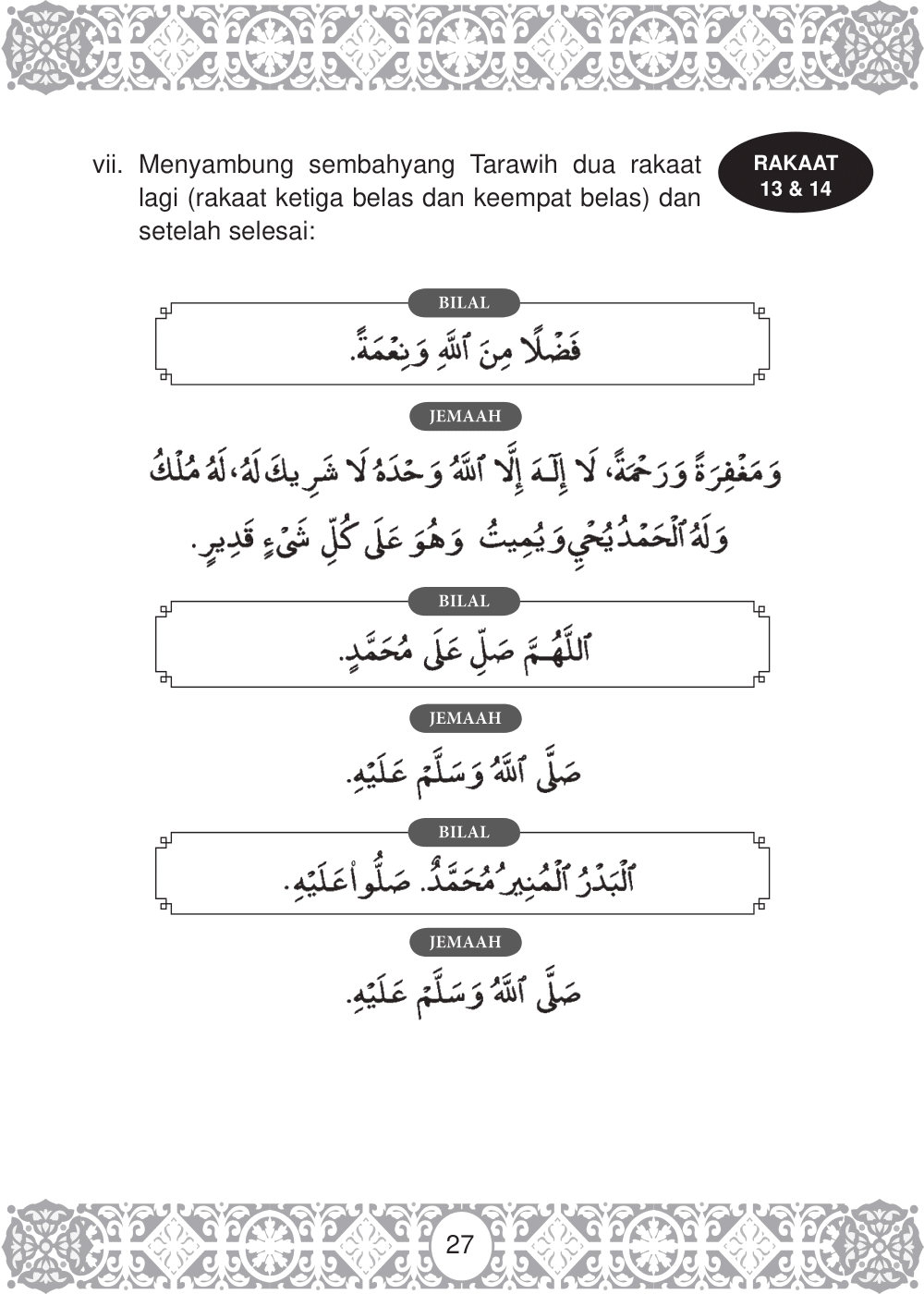 Panduan Solat Sunat Tarawih Secara Sendiri Di Rumah 8 Rakaat | Umi Nazrah