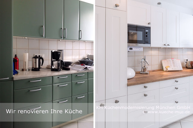 Wir renovieren Ihre Küche : Zeyko Kueche - neue Fronten, neue
