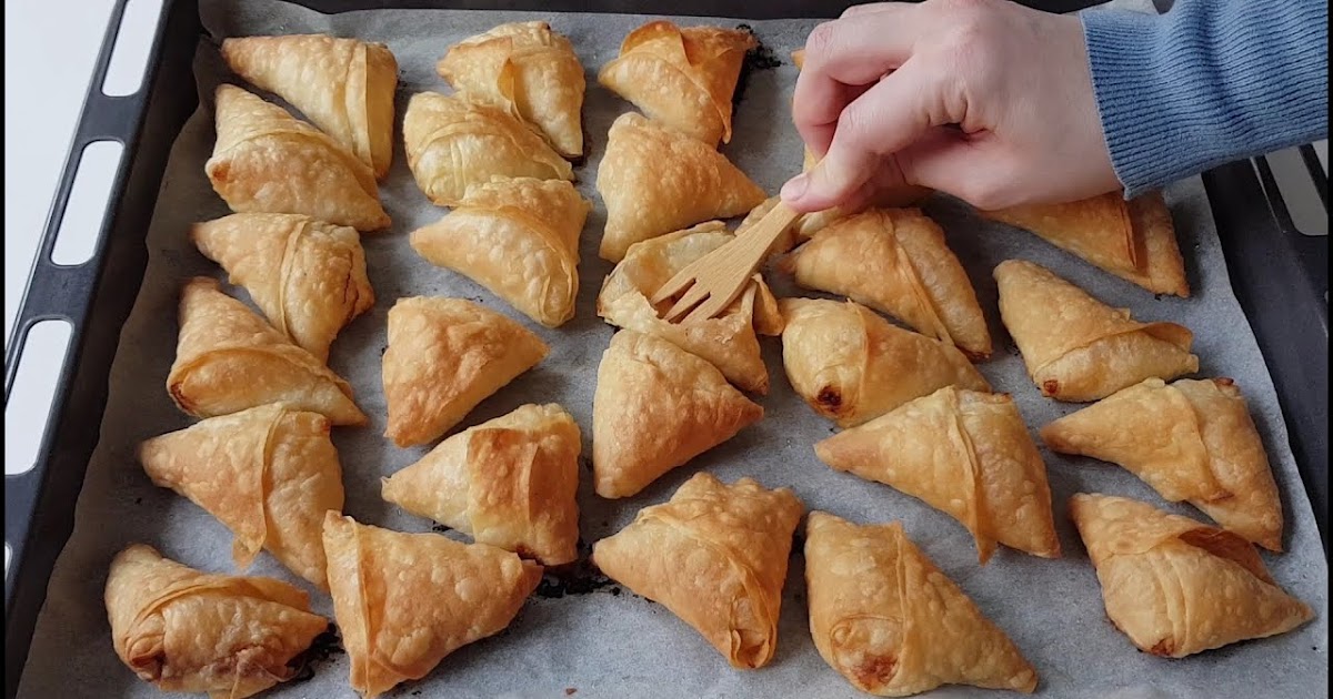 Fırında Çıtır Muska Böreği Pratik Tarifim