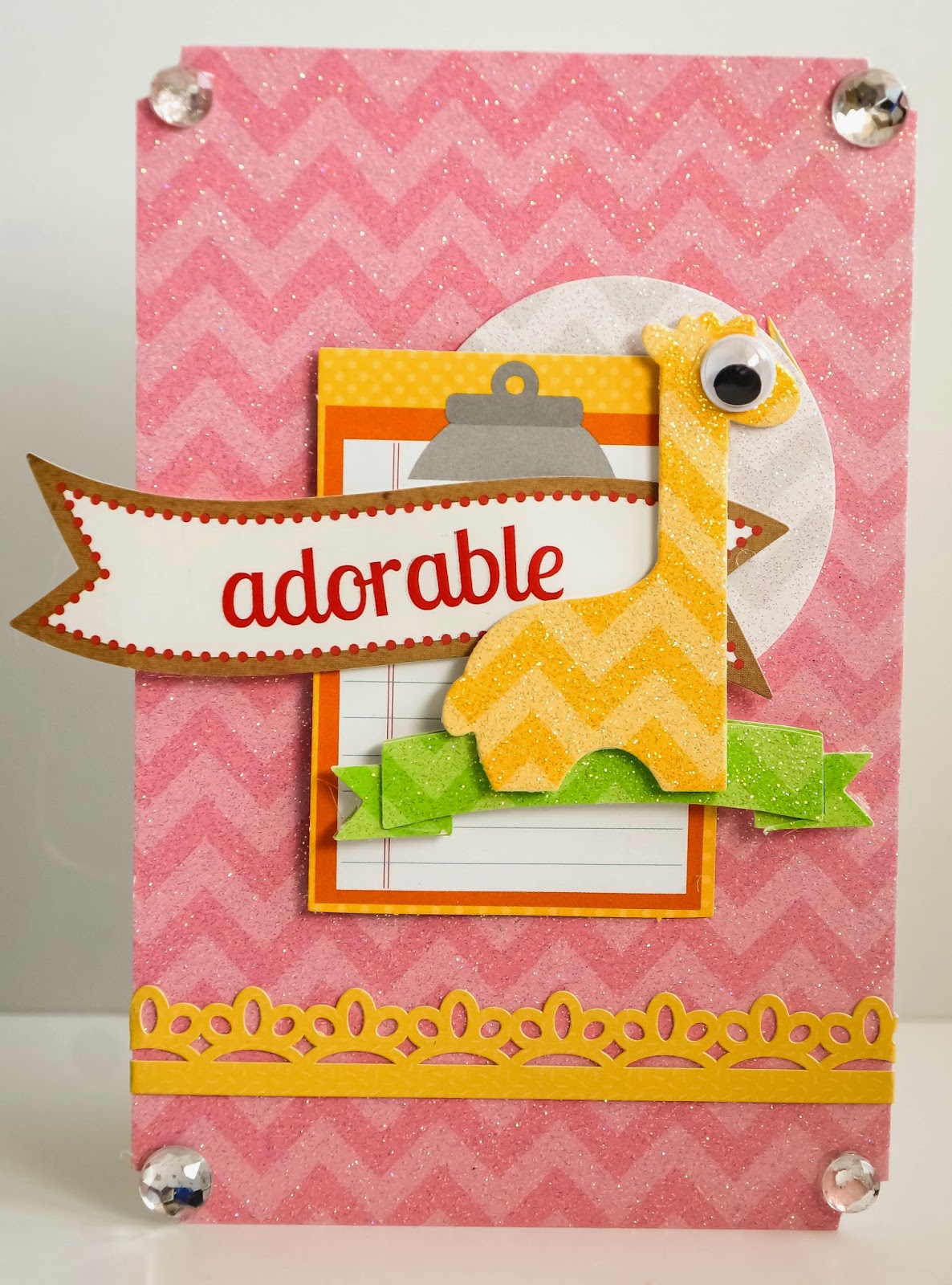 Craftyliciousme Ways to use Chevron Cardstock for your Storybook Page