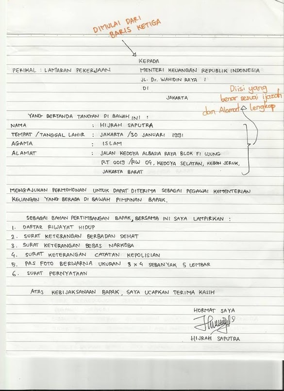 Huruf Kapital Surat Lamaran Kerja Tulis Tangan Huruf Kapital Surat Lamaran Kerja Tulis Tangan