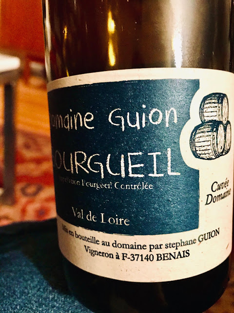Domaine Guion Bourgueil Cuvee Domaine. Photo by Nicole Ruiz Hudson.