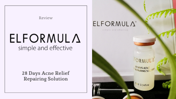 Review Elformula 28 Days Acne Relief Repairing Solution