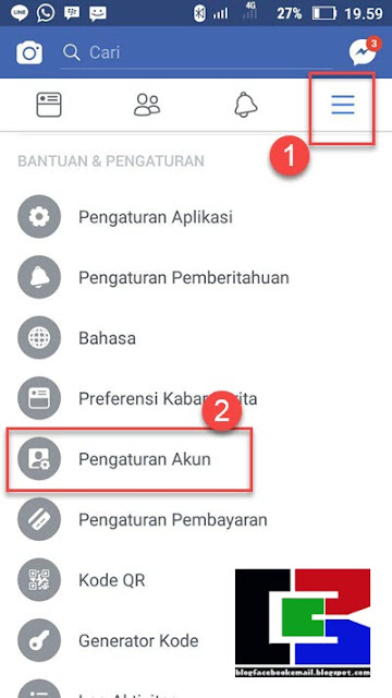 cara blokir teman facebook lewat aplikasi facebook android