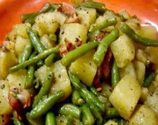 Green Beans with Potatoes & Ham