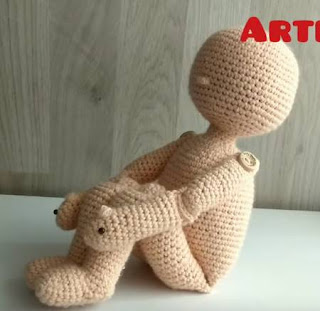 PATRON GRATIS CUERPO BASE ARTICULADO AMIGURUMI 44491