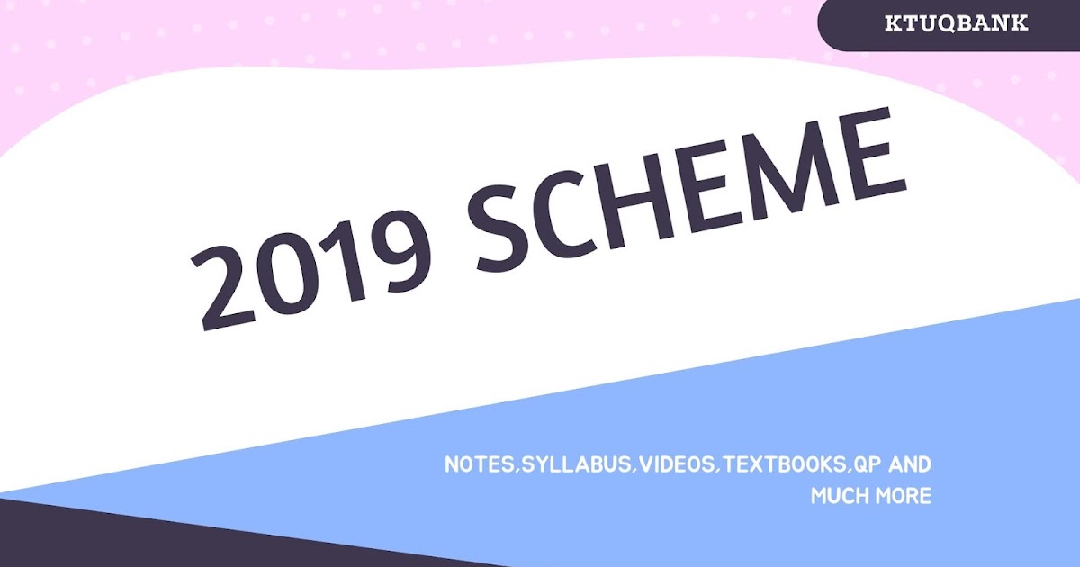 Btech Study Materials S1 S2 S3 S4 S5 S6 S7 S8 2019 Batch Ktuqbank