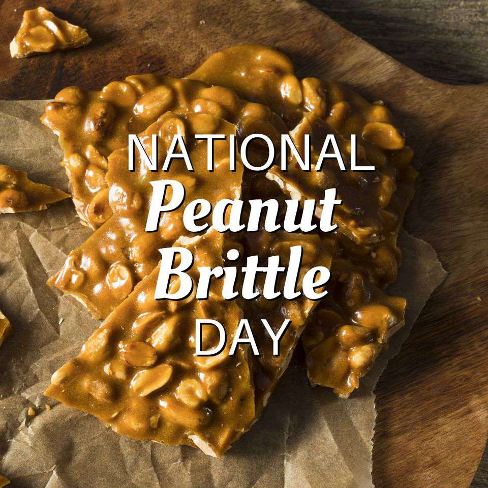 National Peanut Brittle Day Wishes Sweet Images