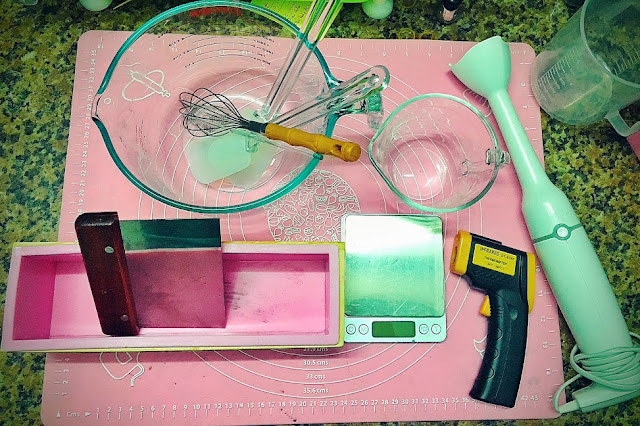 Soap Making Tools - Dụng Cụ Làm Xà Phòng Handmade
