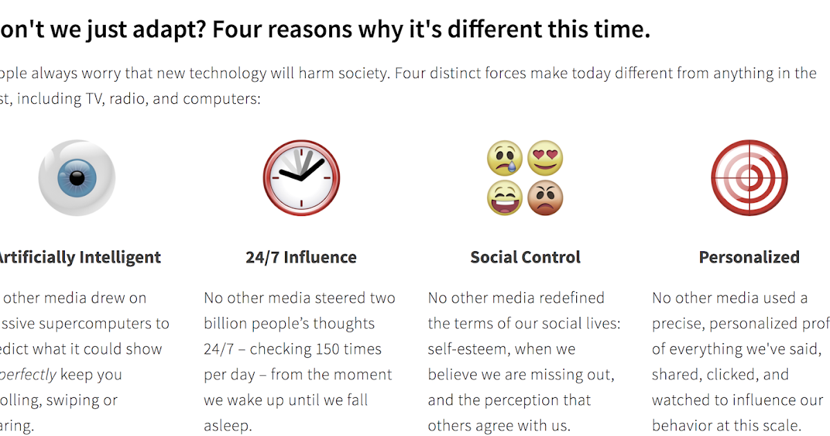 The Next Tech Thing One to Watch Center for Humane Technology