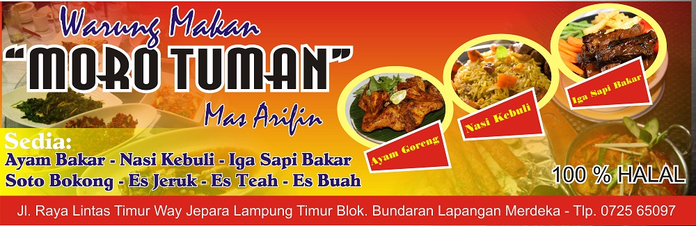 Cara Membuat Banner Warung Makan