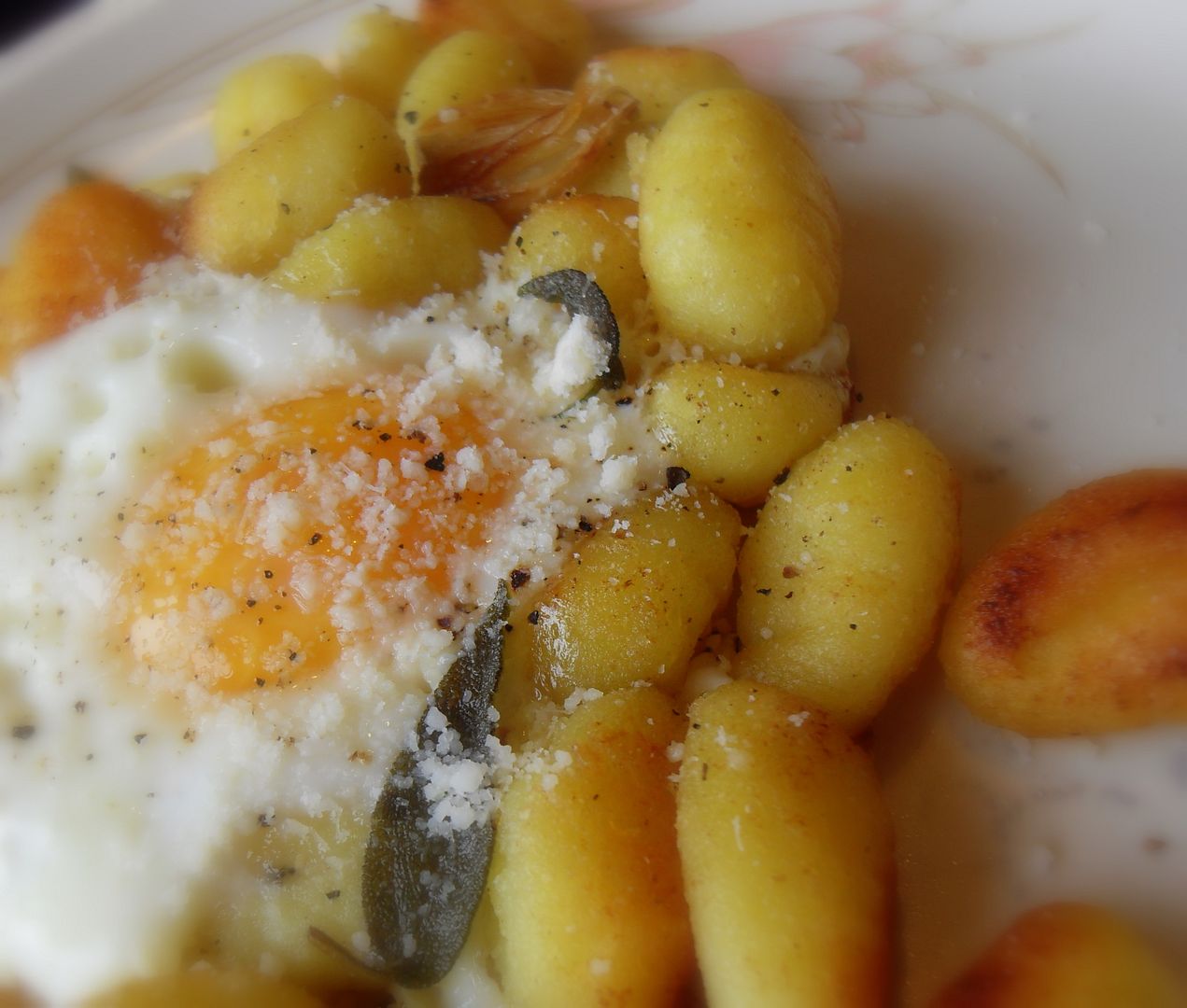 Pan Fried Potato Gnocchi & Egg The English Kitchen
