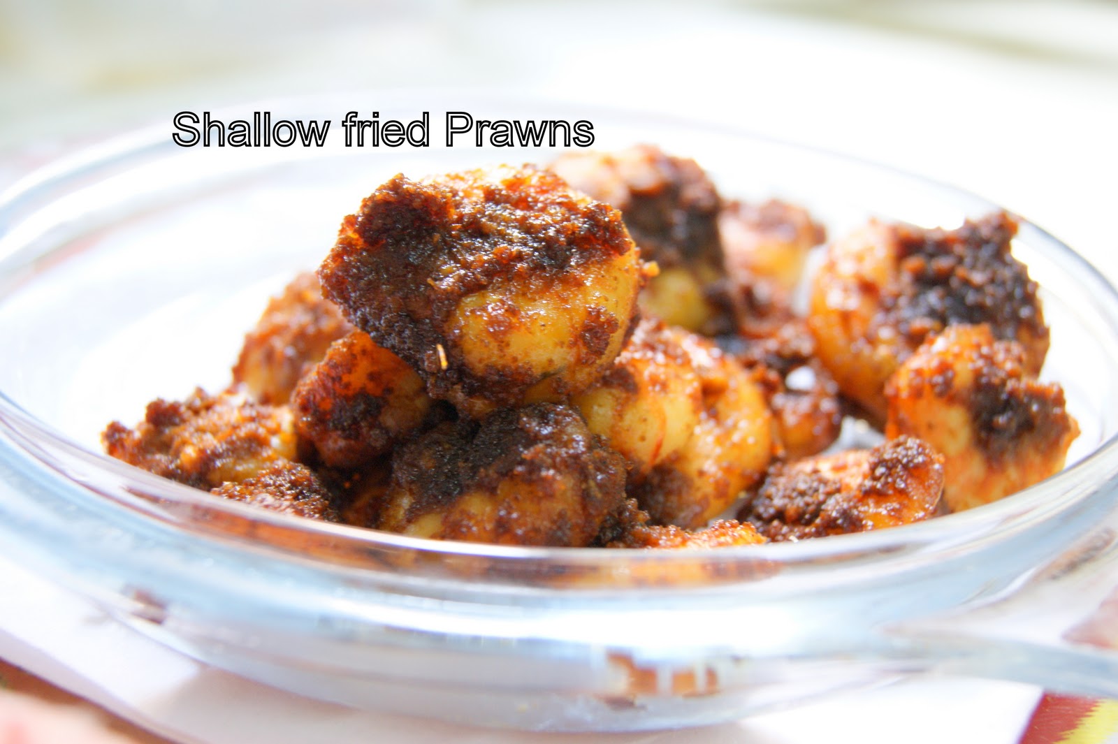 Jabeen's Corner BONJOUR SERIES 9 SHALLOW FRIED PRAWNS