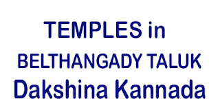 TEMPLES IN BELTHANGADY TALUK