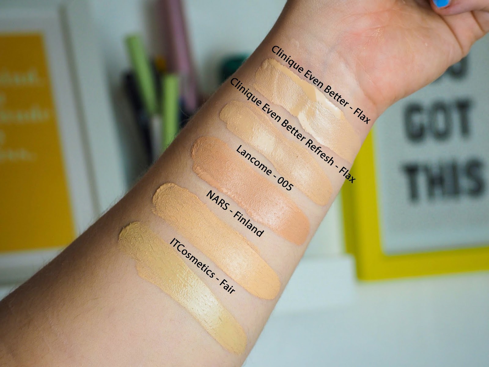 Even Foundation + SWATCHES