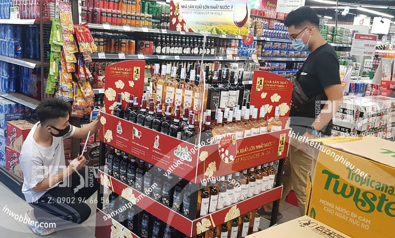 Đầu kệ siêu thị Đầu kệ siêu thị