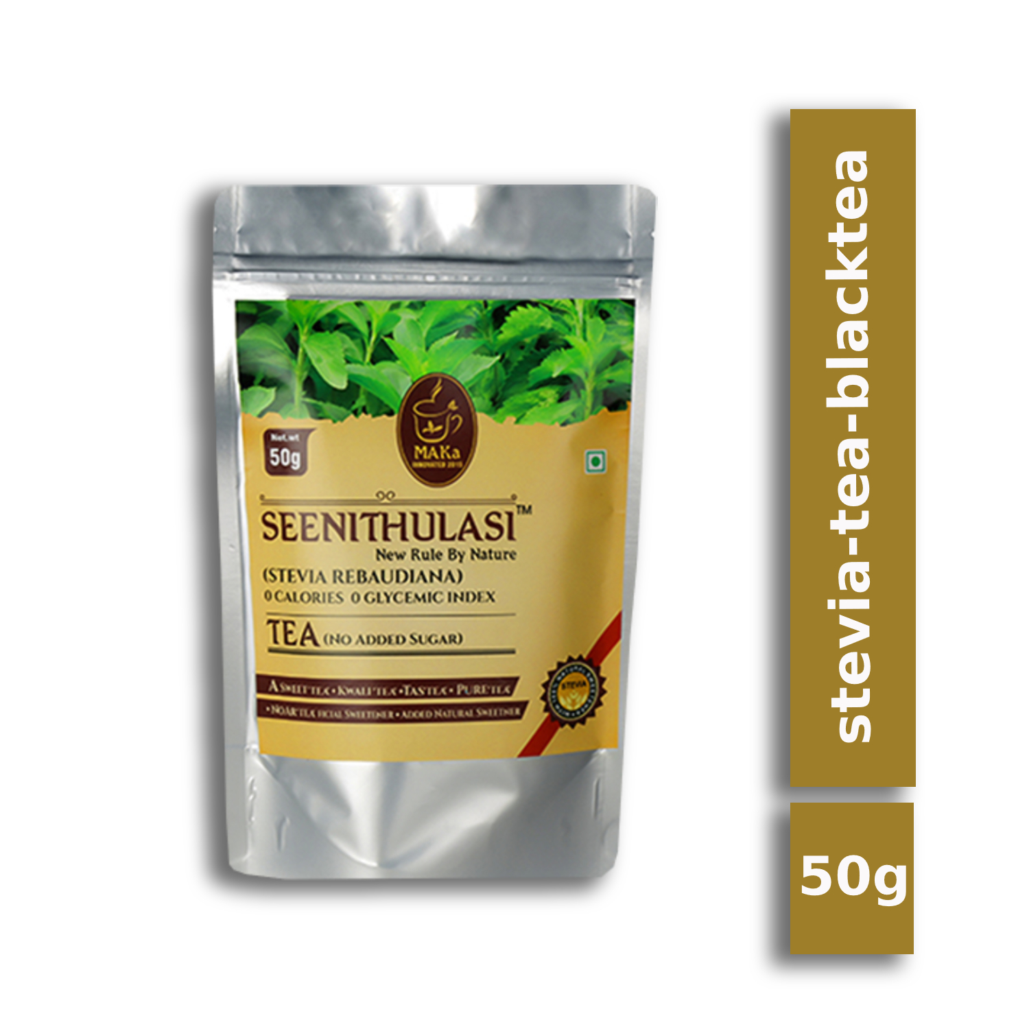 Seeni thulasi Tea Stevia Tea Stevia Tea Herb { Controls 4O Calories in Your Daily Diet }