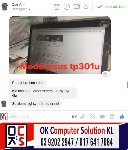 [SOLVED] SERVICE & REPAIR HINGE LAPTOP ASUS | REPAIR LAPTOP CHERAS 2