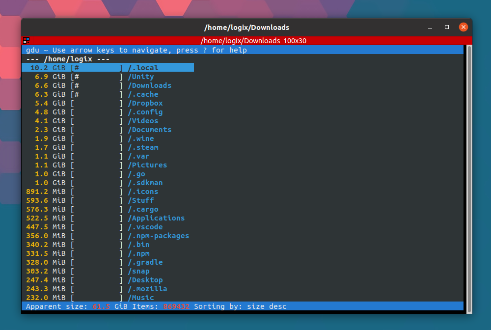 gdu-fast-console-disk-usage-analyzer.png