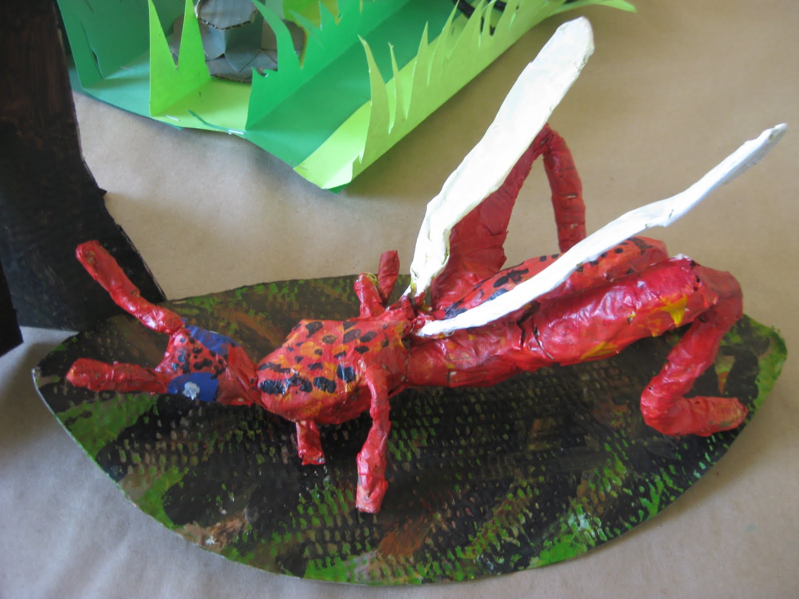 LA Creative Design - Recent Work: CSMA 1st & 2nd grades Insect Sculptures