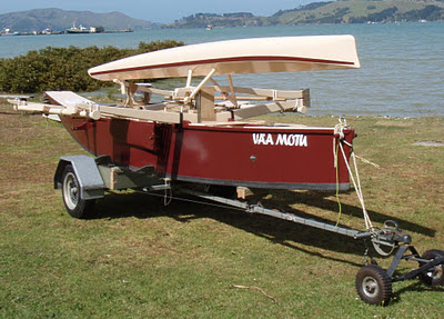 folding boat trailer plans