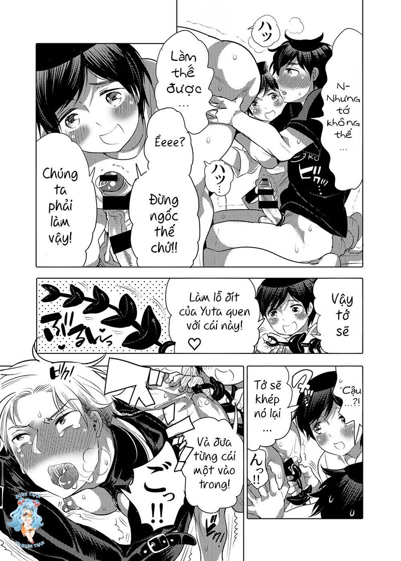 Đọc truyện Tổng Hợp Oneshot Boylove 18+ - Chapter 3.1 - [HONEY QP (Inochi Wazuka)] M Dorei no Onii-chan ni natte shimaimashita (Ato)