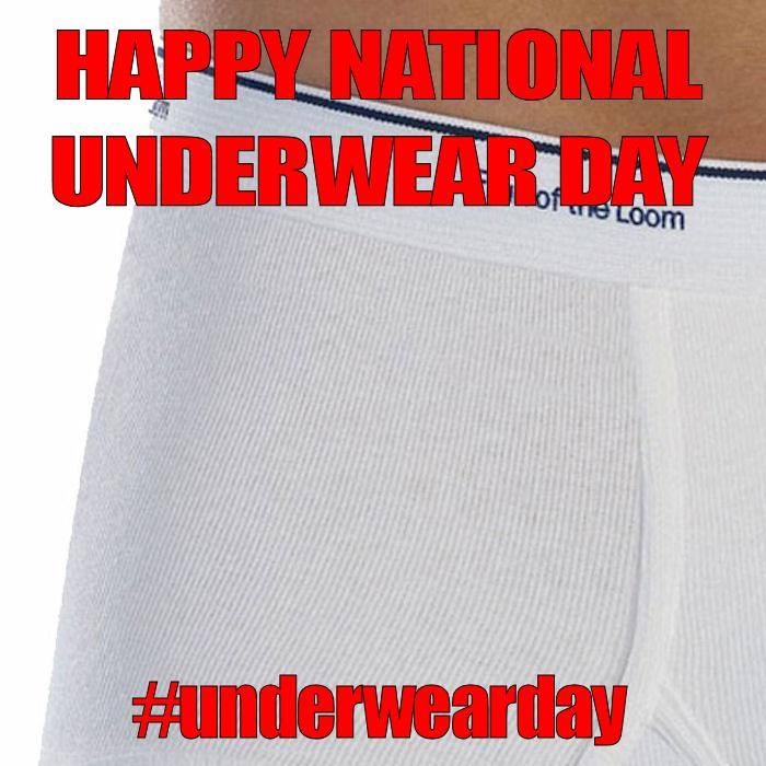 National Underwear Day National Underwear Day