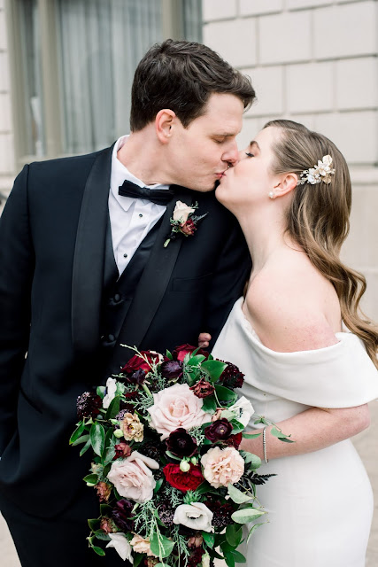 Amanda & George's Outdoor Winter Wedding at The Chase Park Plaza | St. Louis Wedding Photographer & Videographer