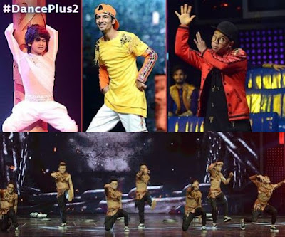 Top 4 Contestants of Dance Plus 2 (www.saregamapa2016.com)