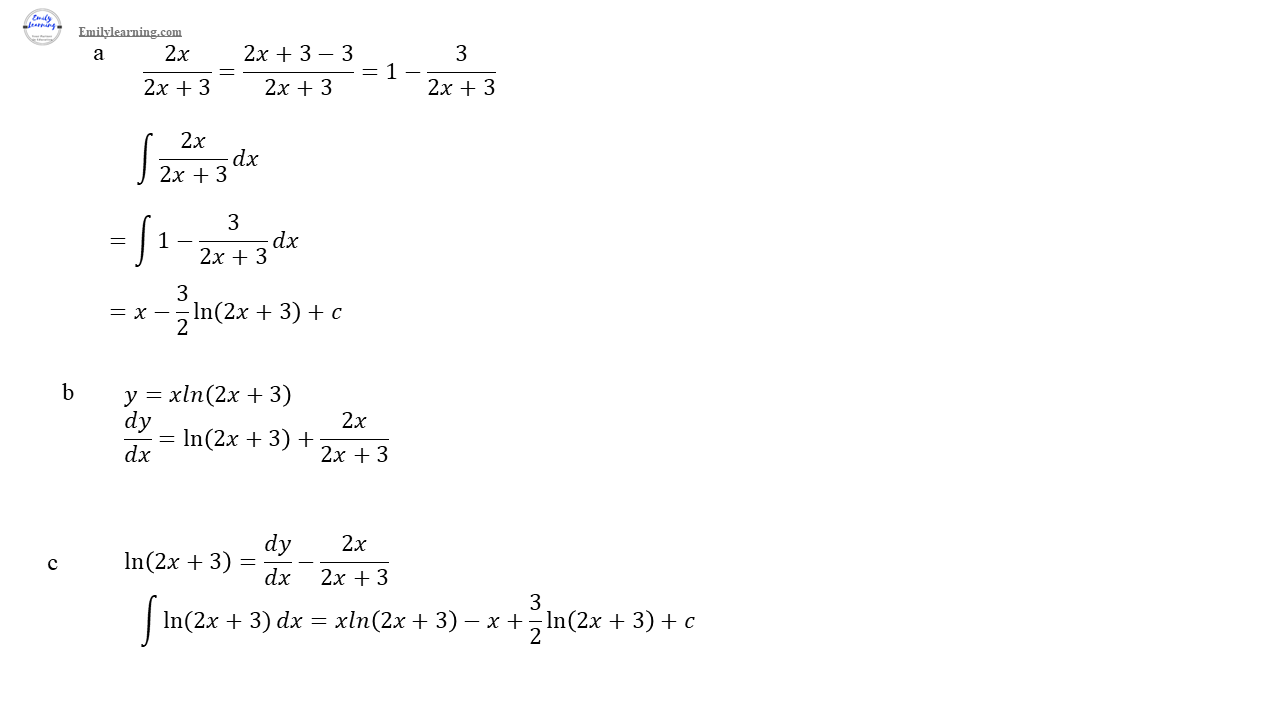 O level additional mathematics specimen paper 2 question 5: differentiation and integration as a reverse of differentiation